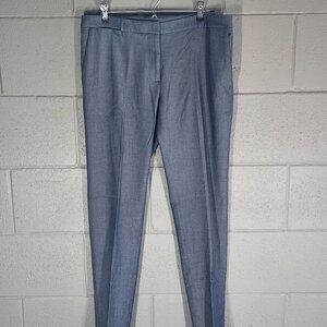 Tommy Hilfiger Polyester Twill Dress Pants - Blue Gray - Size 4
